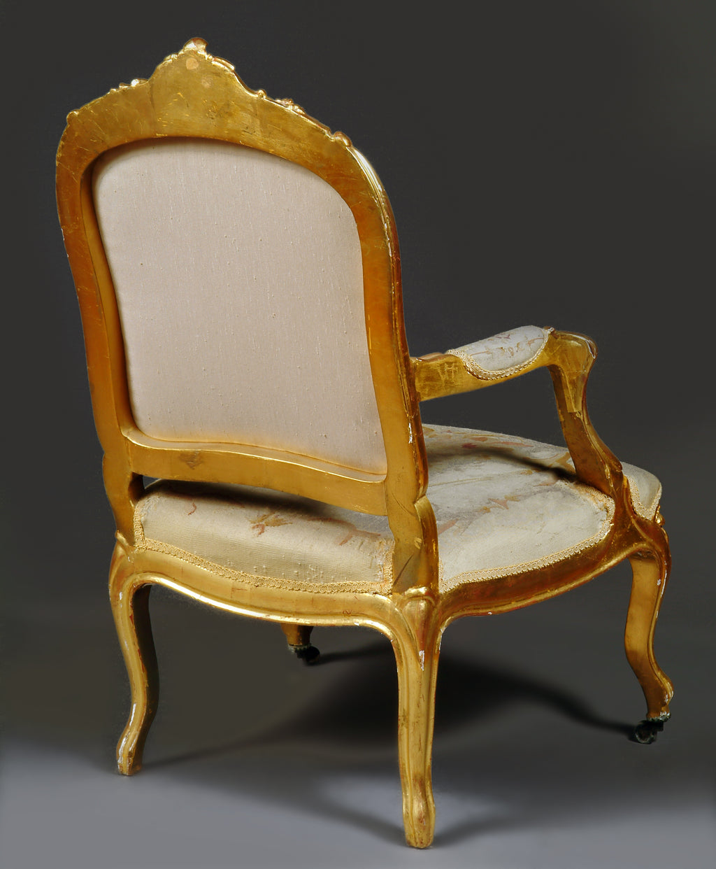 Four Giltwood Aubusson Chairs - French Metro Antiques